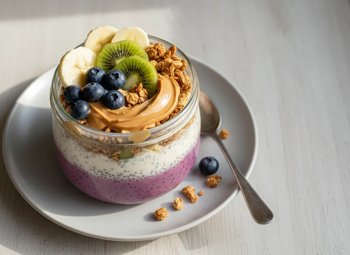 Açaí-Chia-Pudding-Becher photo