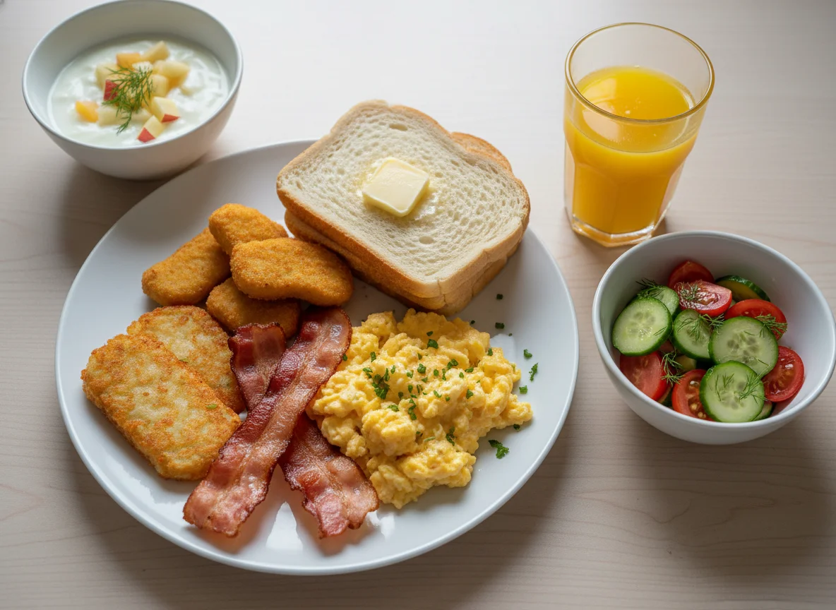 Amerikanisches Frühstück photo