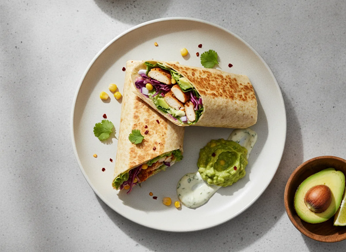 Anna's Best Wrap Poulet Guacamole photo