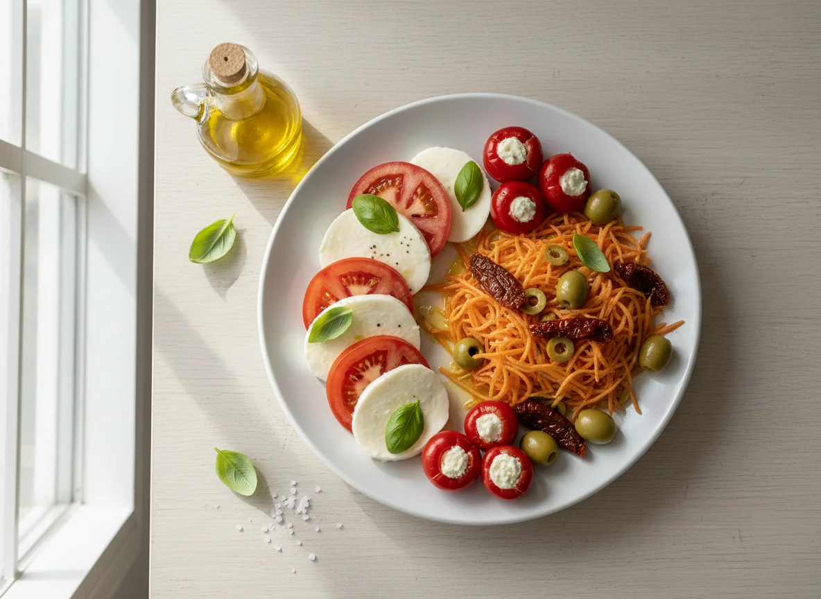 Antipasti und Salat photo