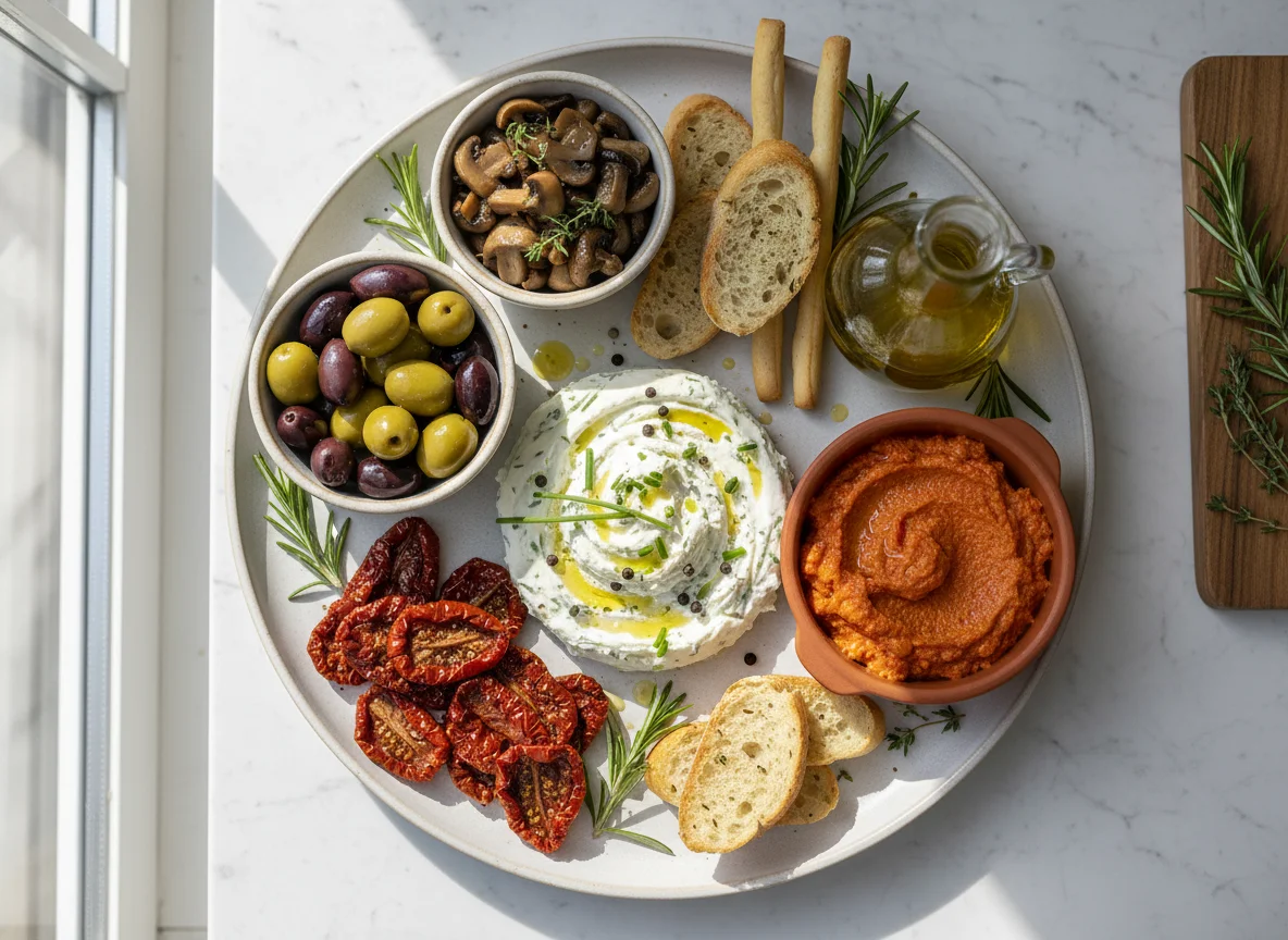 Antipasti-Auswahl photo