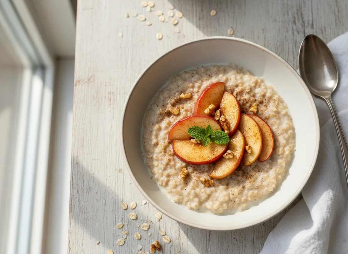 Apfel-Haferbrei photo