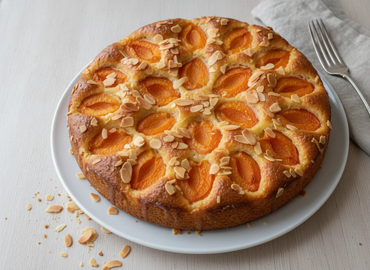 Aprikosen-Mandel-Kuchen photo