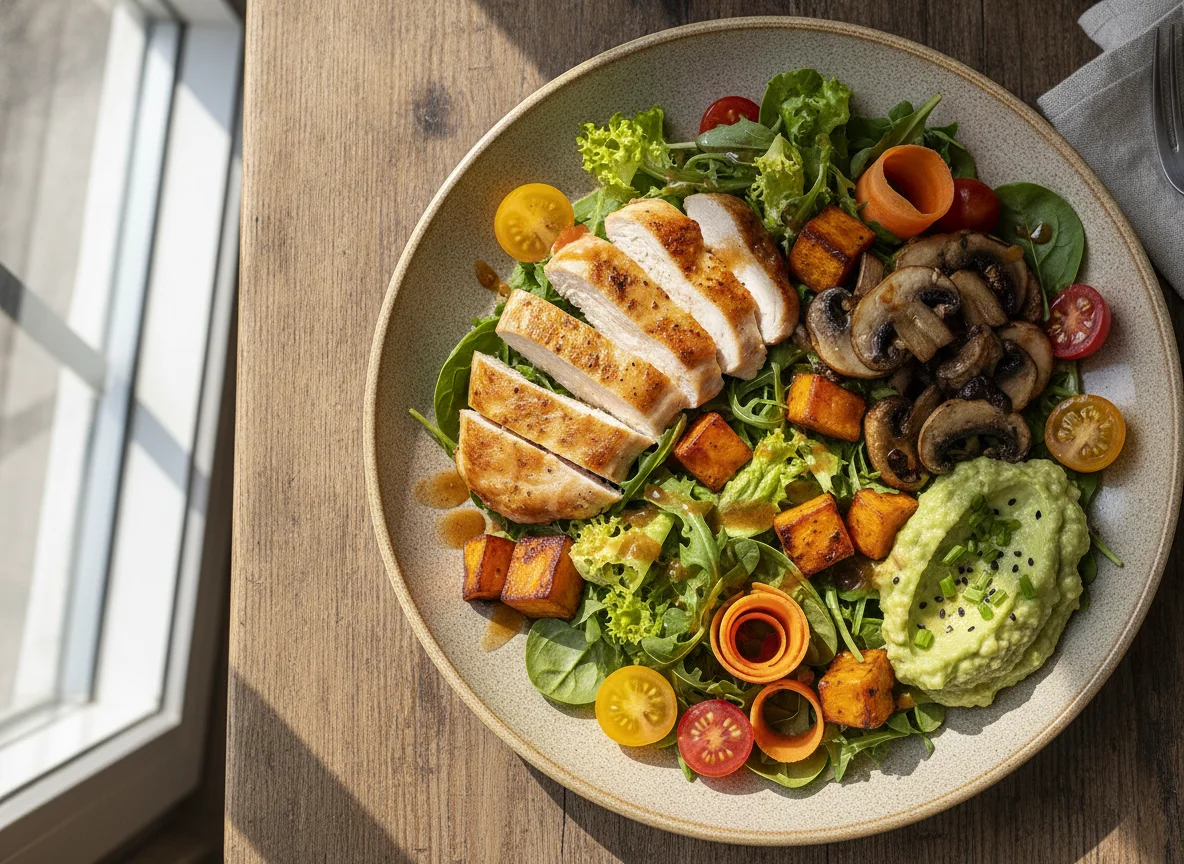 Avo' & Chicken Plate photo