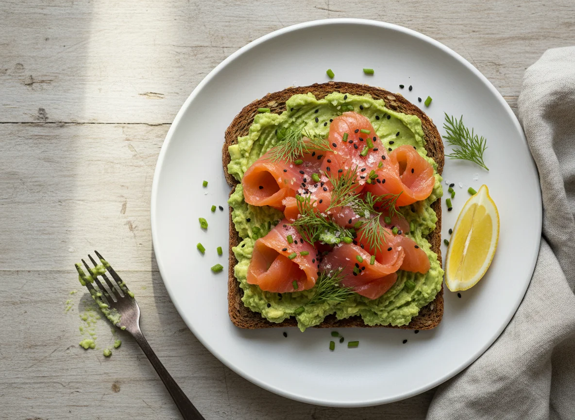 Avocado-Lachs-Toast photo