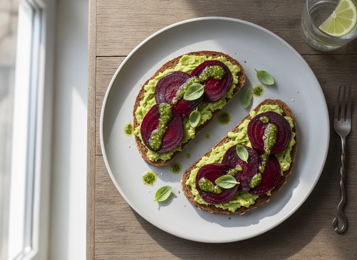 Avocado-Rote-Bete-Toast photo