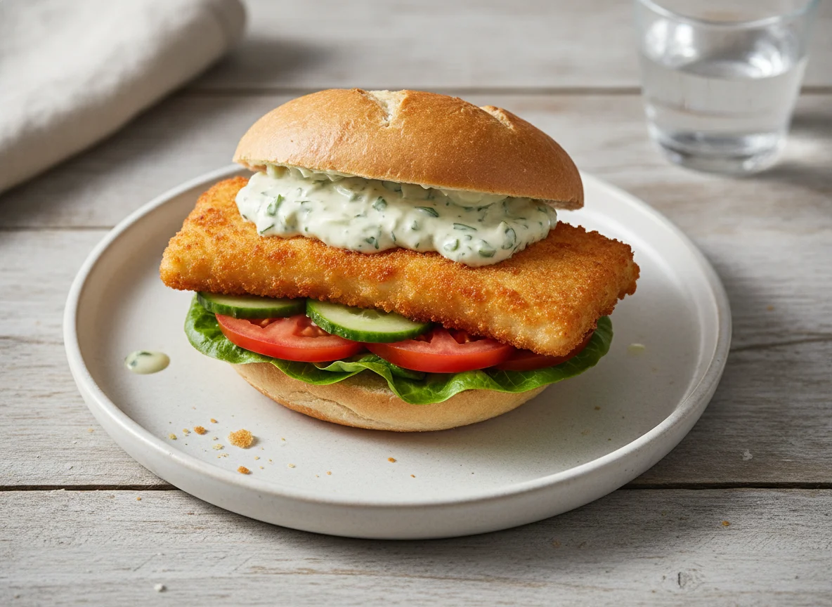 Backfisch-Brötchen photo