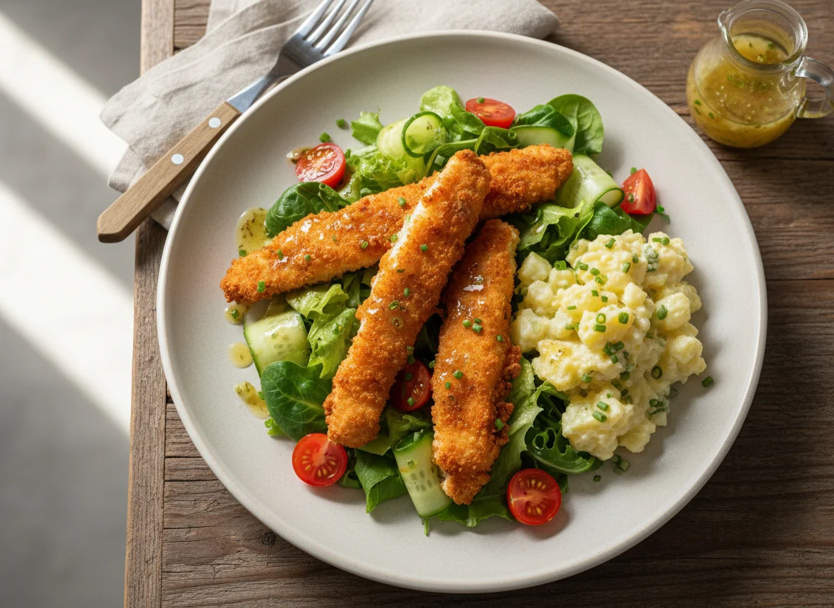 Backhendlsalat photo
