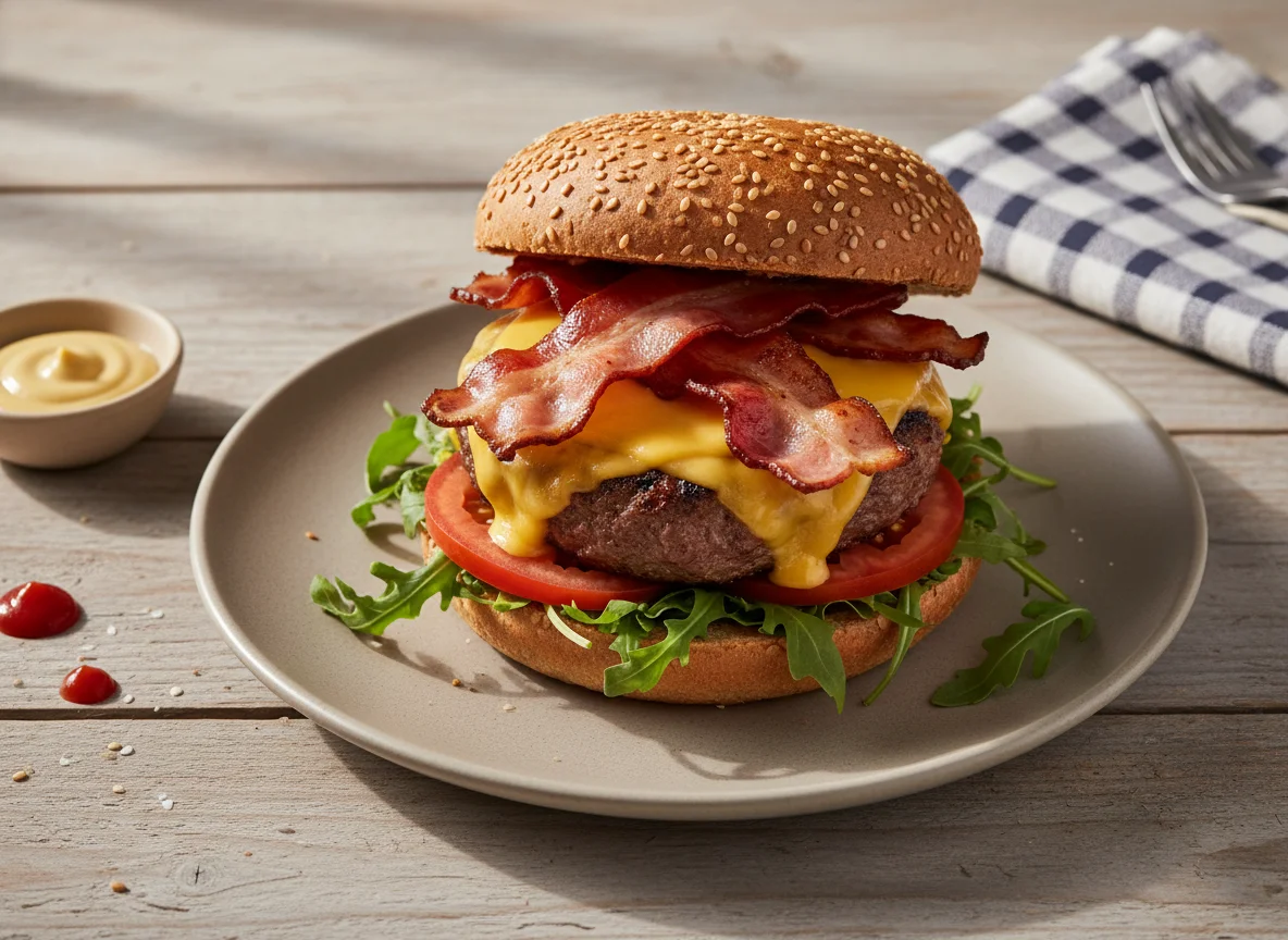 Bacon Cheeseburger photo