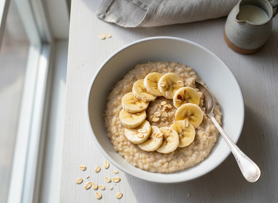 Bananen-Haferbrei photo