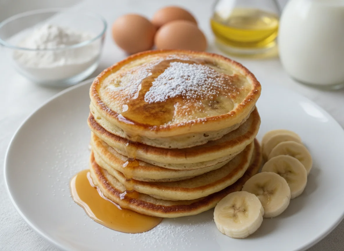 Bananen-Pancakes photo