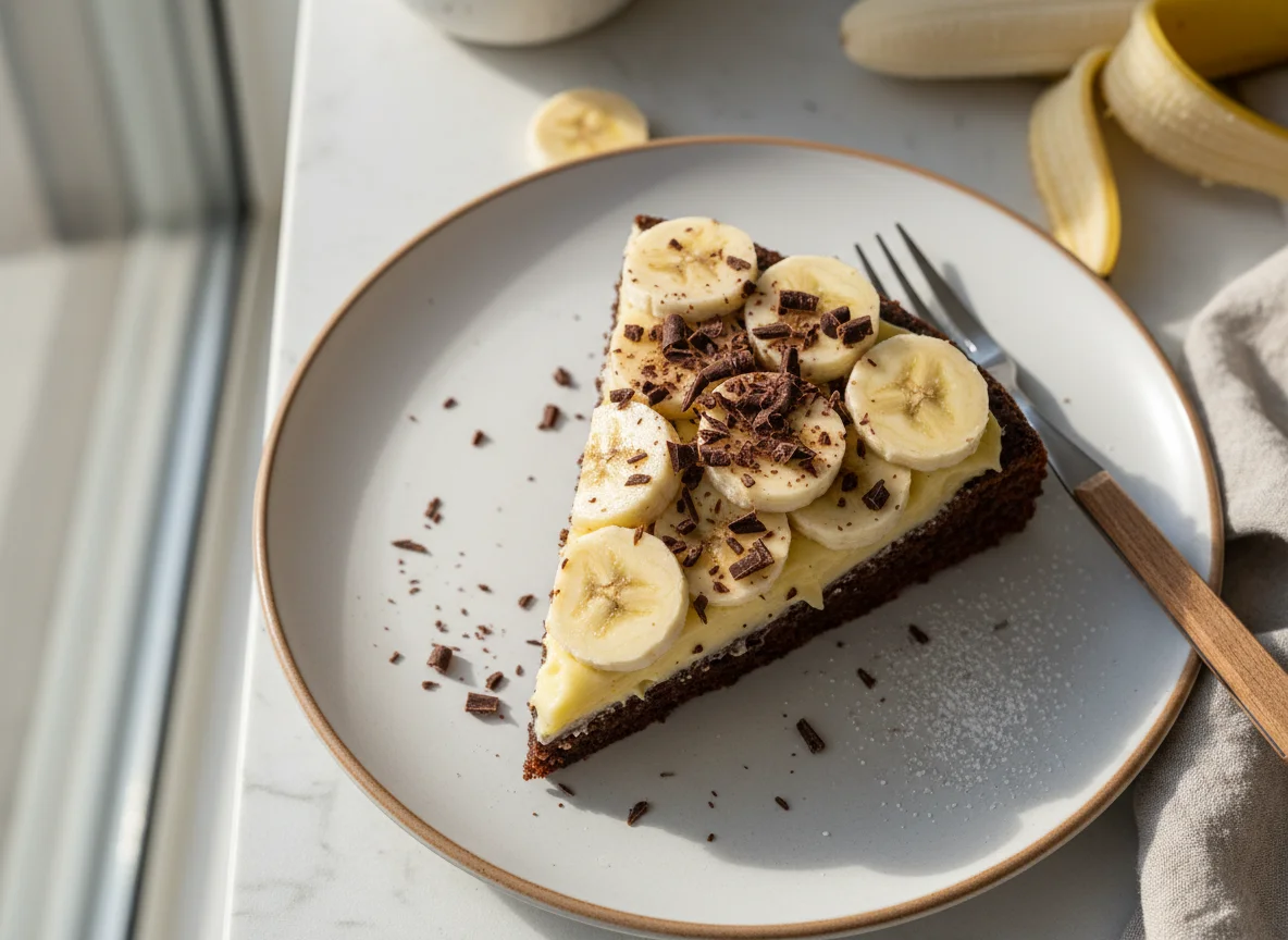 Bananen-Schokoladenkuchen photo