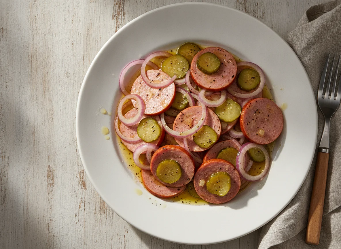 Bayerischer Wurstsalat photo
