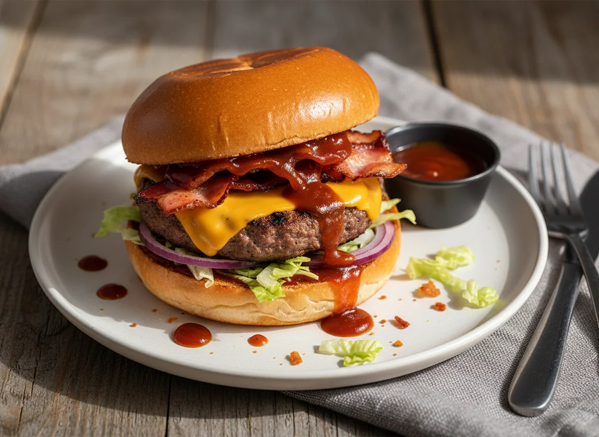 BBQ Bacon Burger photo