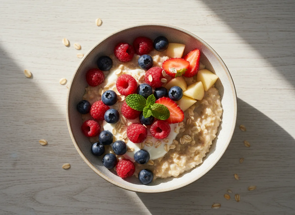 Beeren-Haferbrei photo