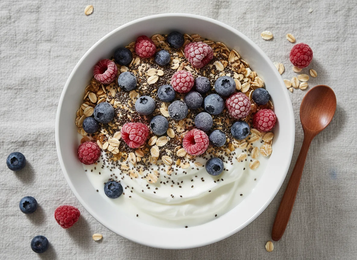 Beeren-Joghurt-Müsli photo