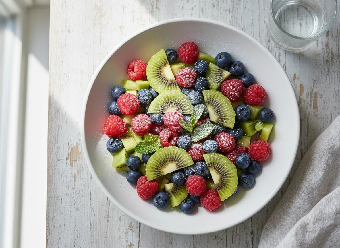 Beeren-Kiwi-Schale photo