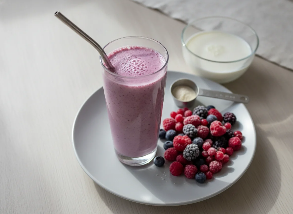 Beeren-Protein-Shake photo