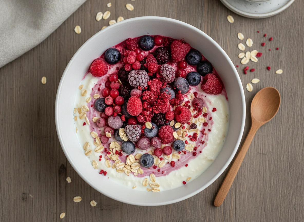 Beeren-Quark-Müsli photo