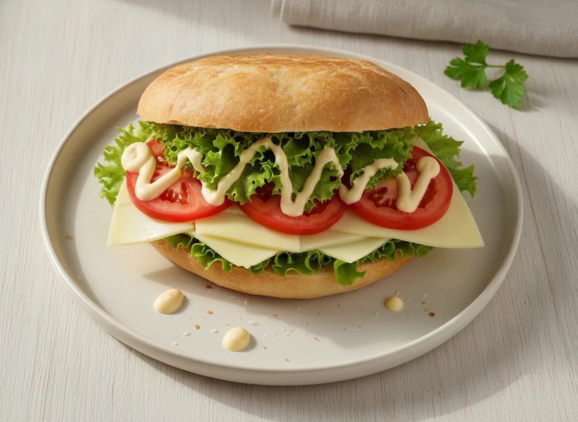 Belegtes Fladenbrot Sandwich photo