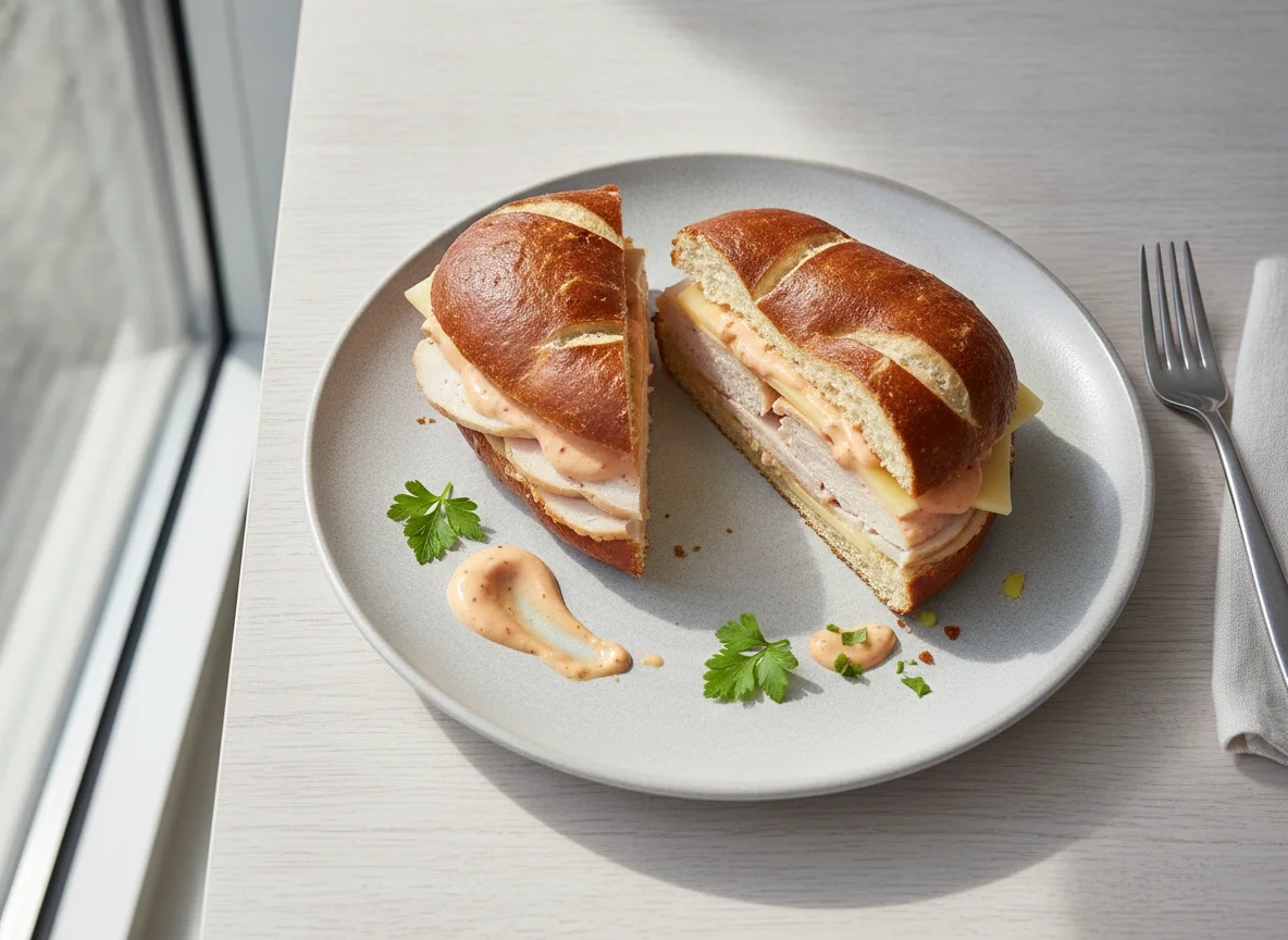 Betty Bossi Poulet Cocktail Sandwich photo