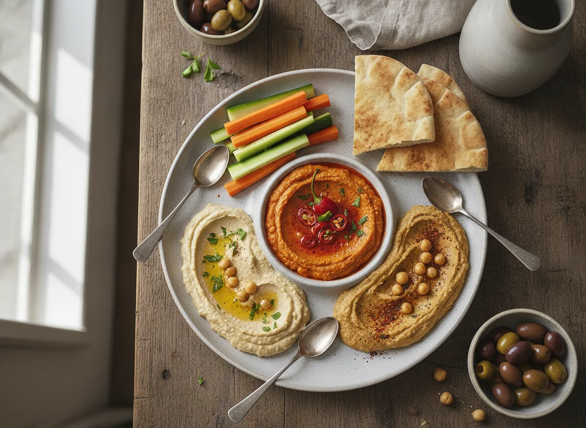 Billa Hummus Trio Orientalisch photo