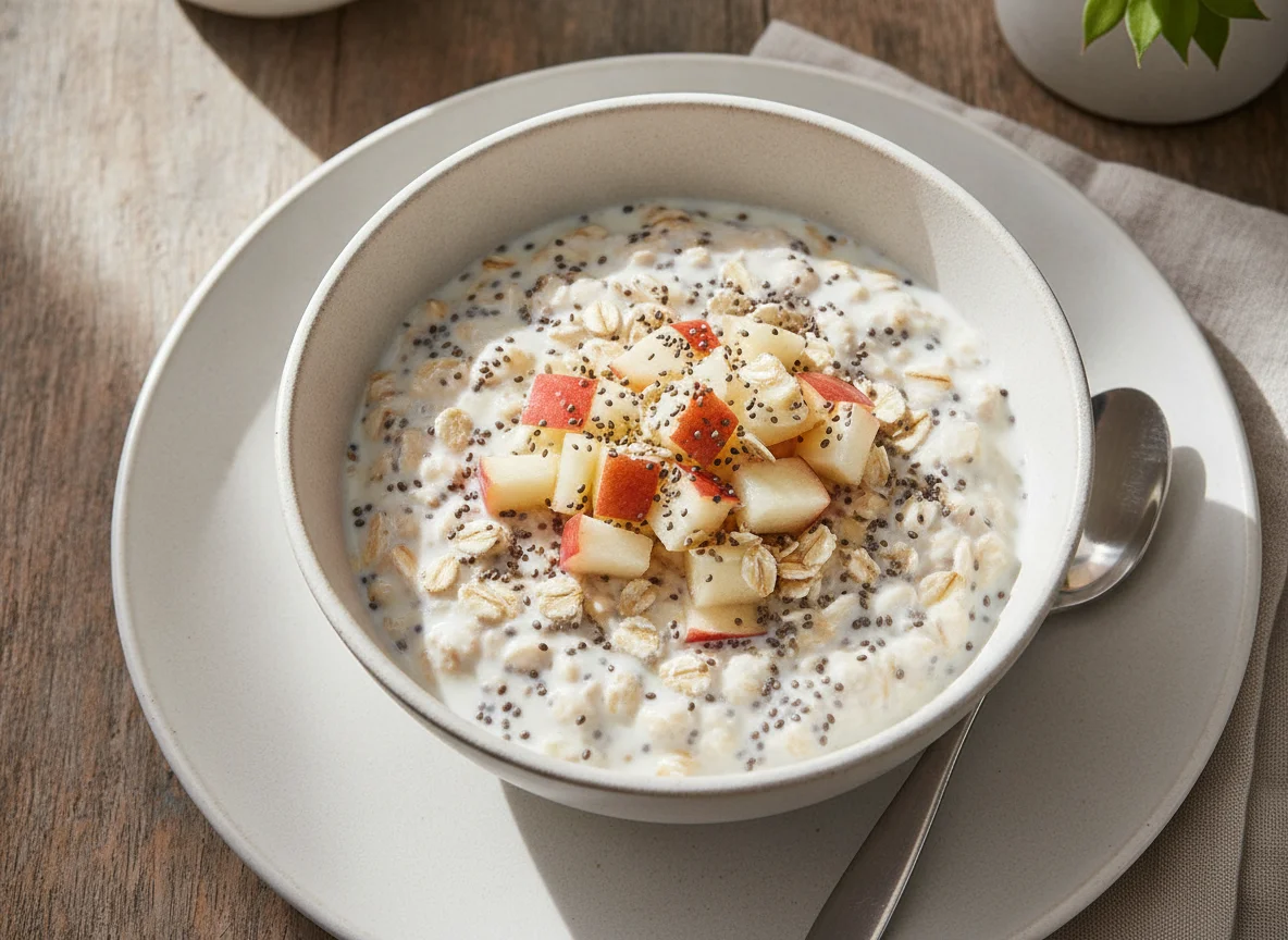 Bircher Müsli mit Chiasamen photo