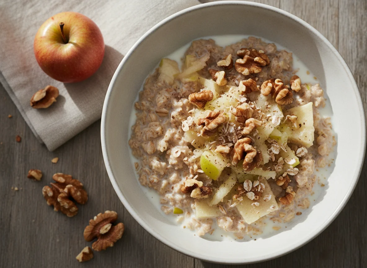 Bircher Müsli mit Walnüssen photo