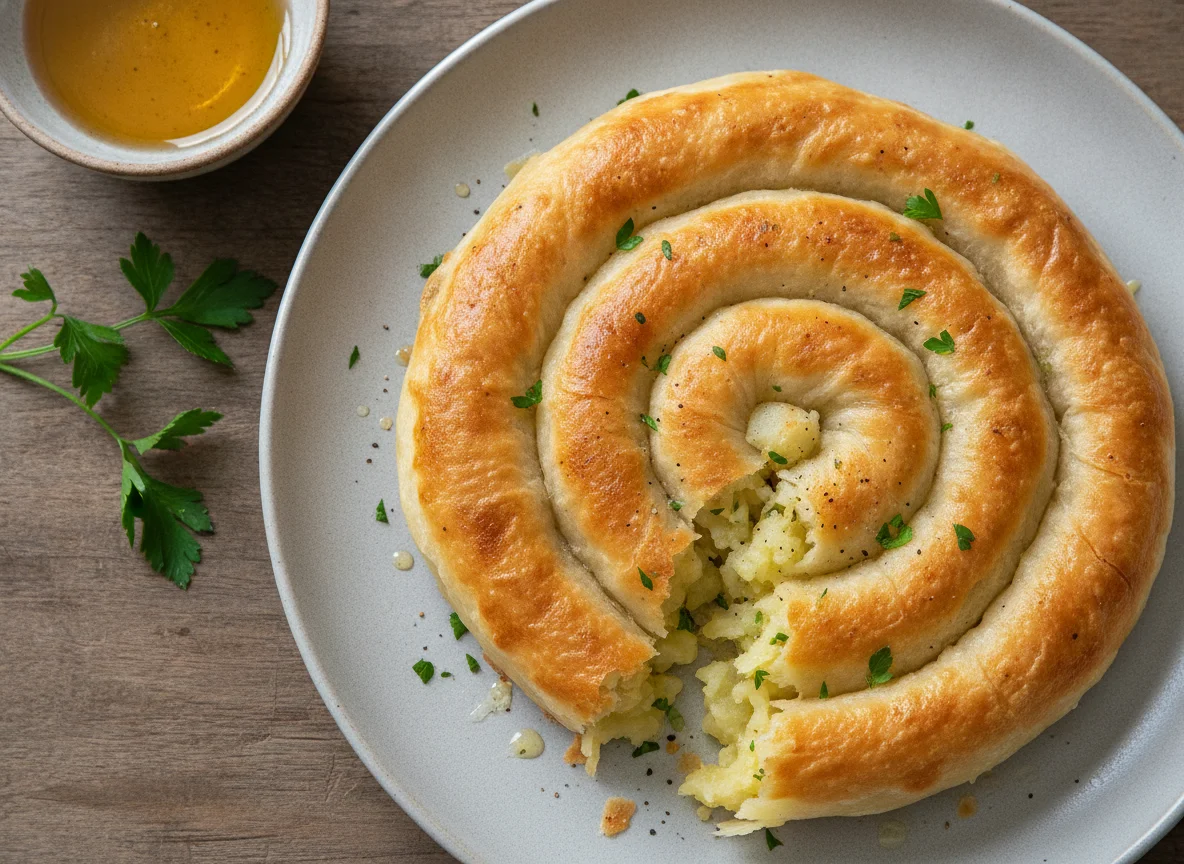 Börek mit Kartoffelfüllung photo