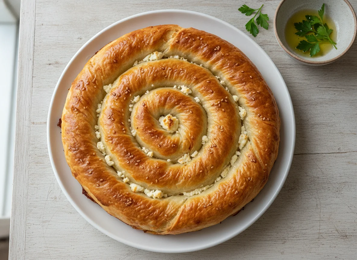 Börek mit Schafskäse photo