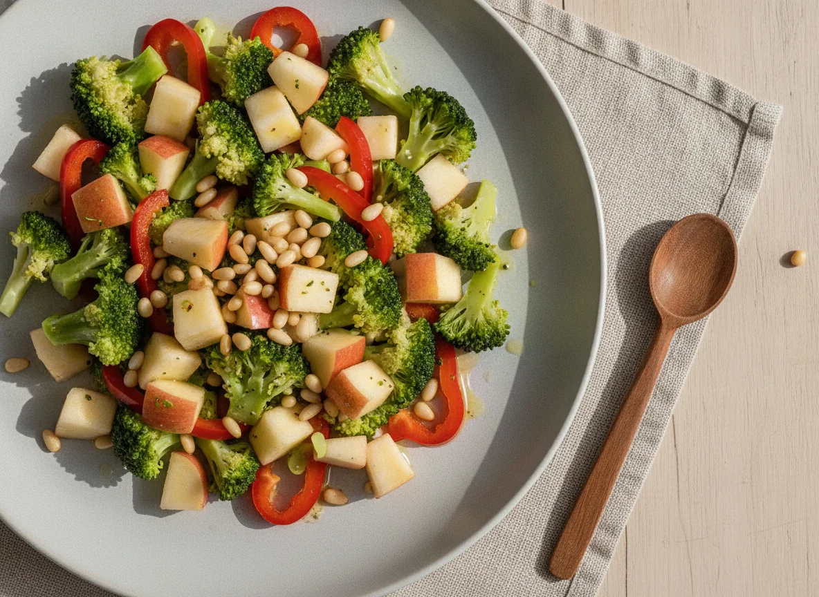 Brokkoli-Apfel-Salat photo