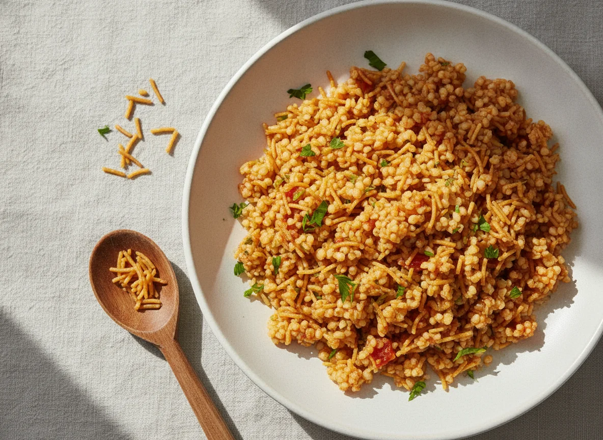 Bulgur-Pilaw mit Fadennudeln photo