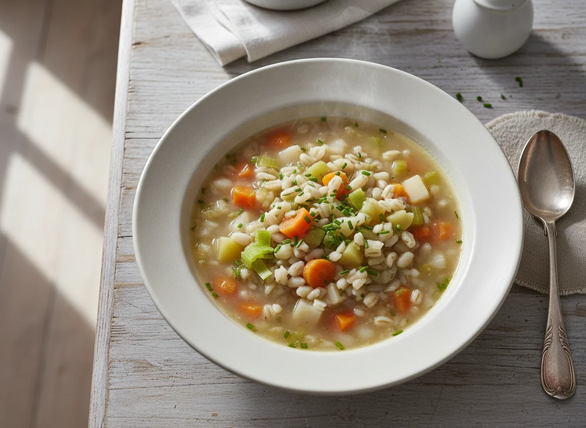 Bündner Gerstensuppe photo