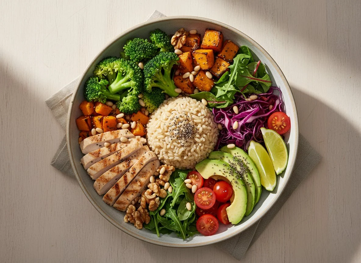 Bunte Buddha Bowl photo