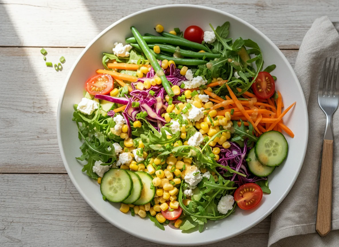 Bunte Salat Bowl photo