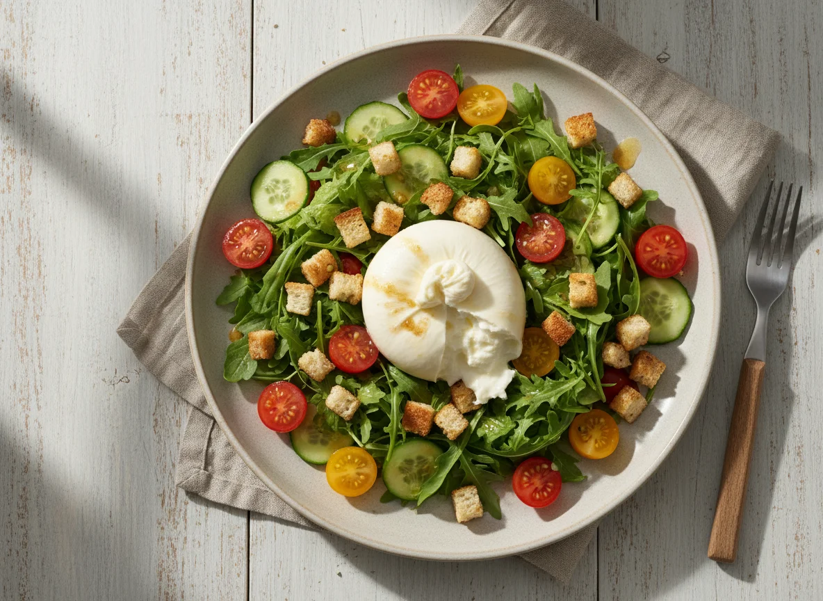 Burrata Salat photo