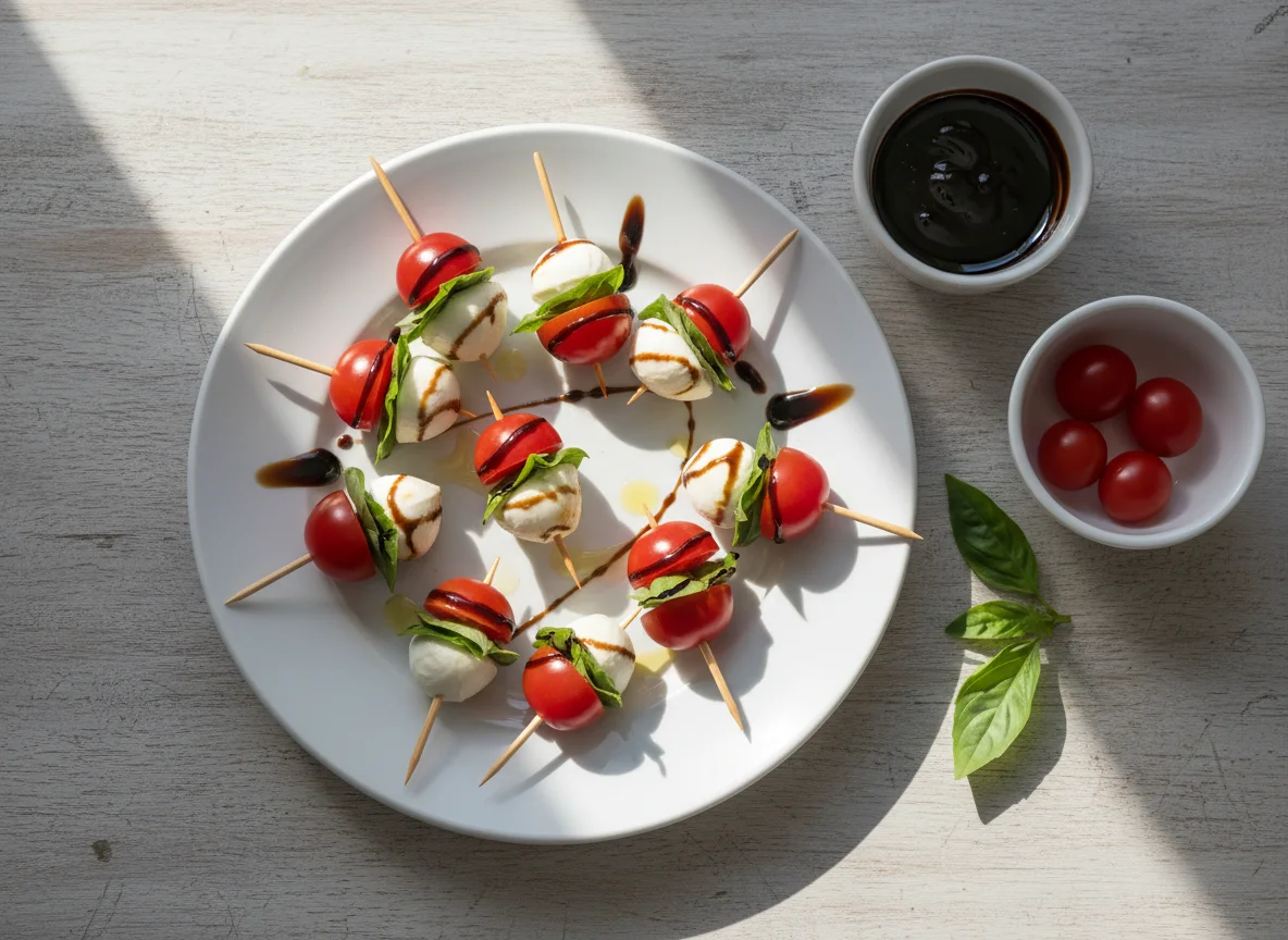 Caprese-Häppchen photo