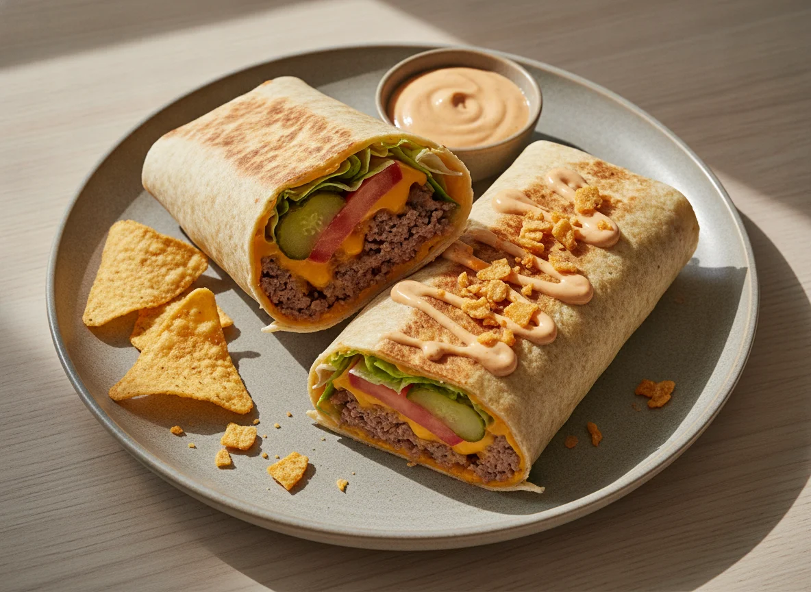 Cheeseburger Wrap photo