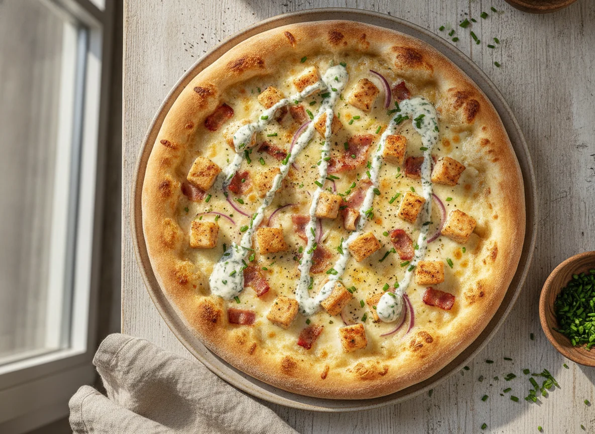 Chicken Bacon Ranch Pizza photo