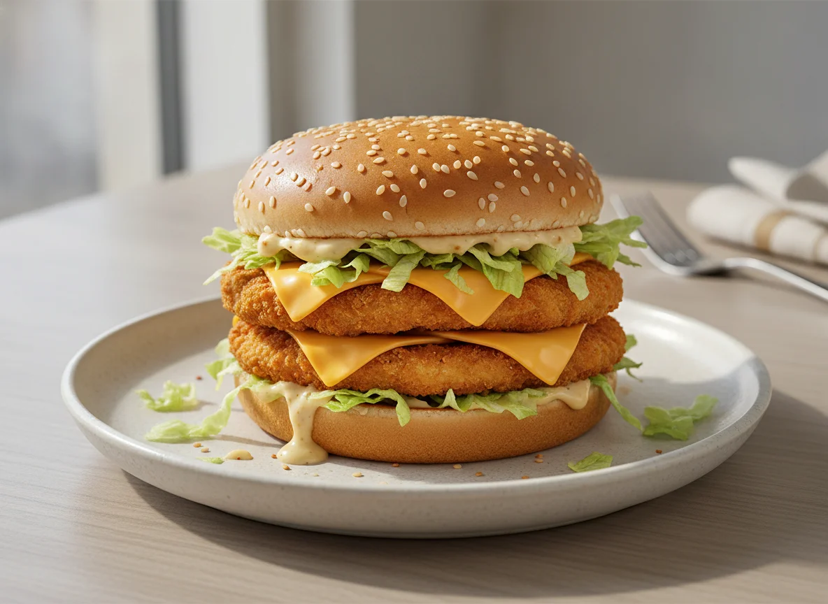Chicken Big Mac photo