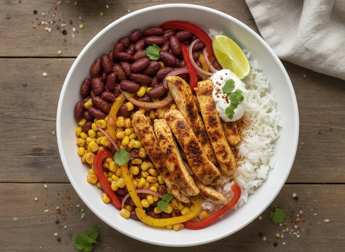 Chicken Fajita Bowl photo