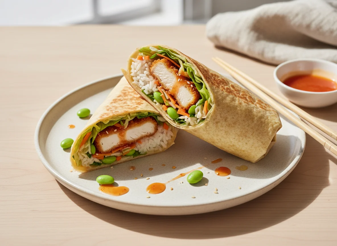 Chicken Katsu Wrap photo