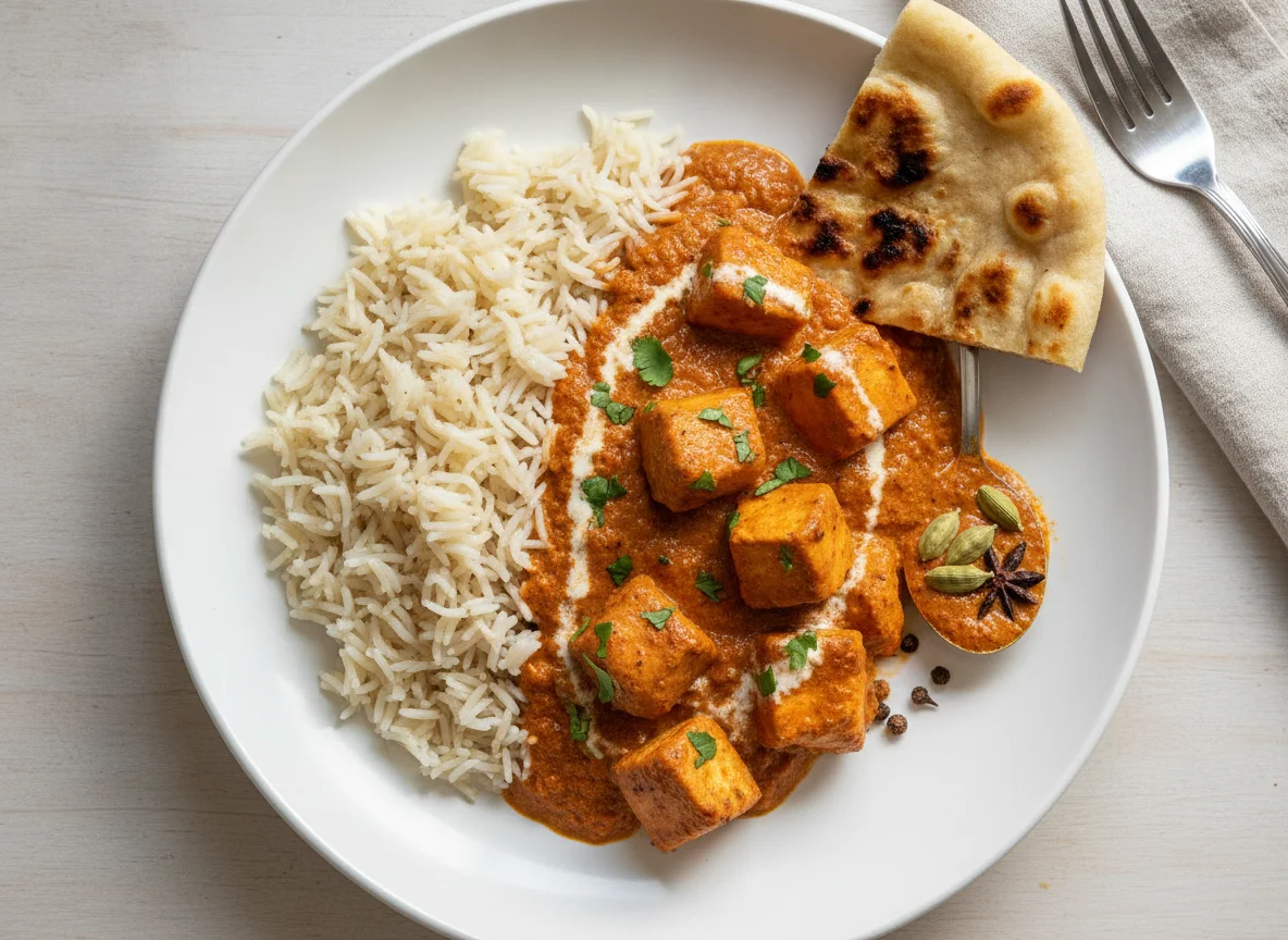 Chicken Tikka Masala mit Basmatireis photo