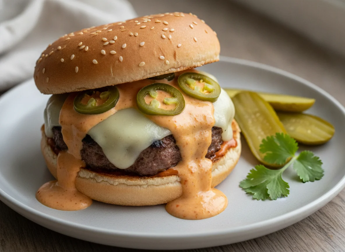Chili Cheese Burger photo