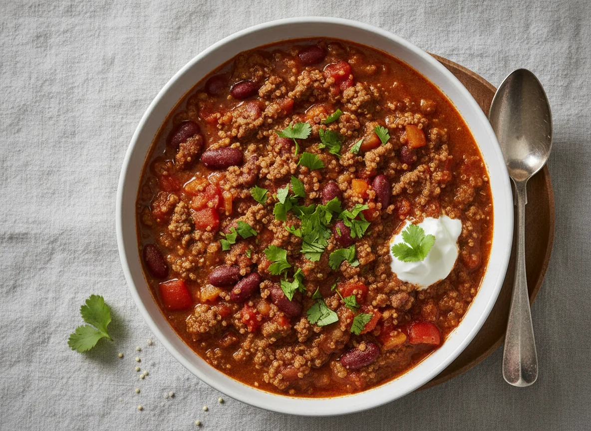 Chili con Carne mit Quinoa photo