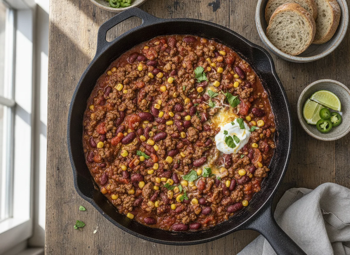Chili con Carne Pfanne photo