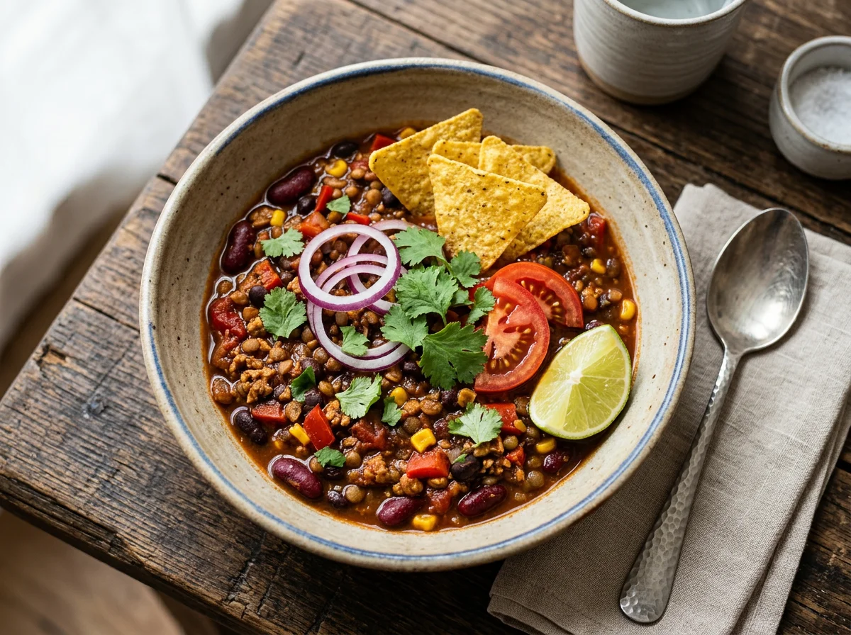 Chili sin carne Schüssel photo