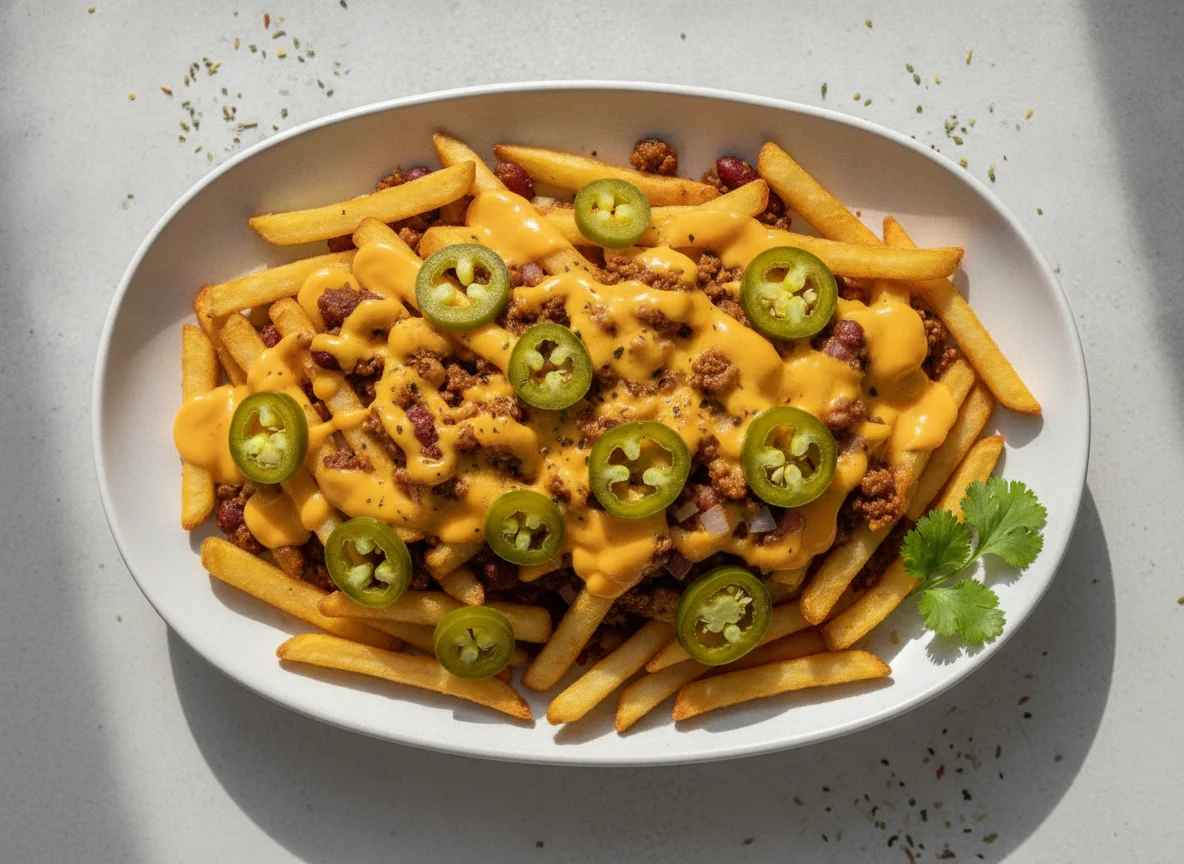 Chili-Cheese-Pommes photo