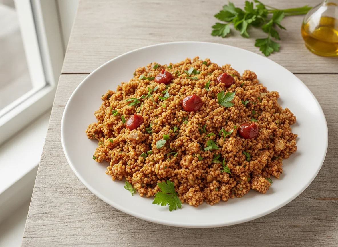 Couscous-Salat mit Tomatenmark photo