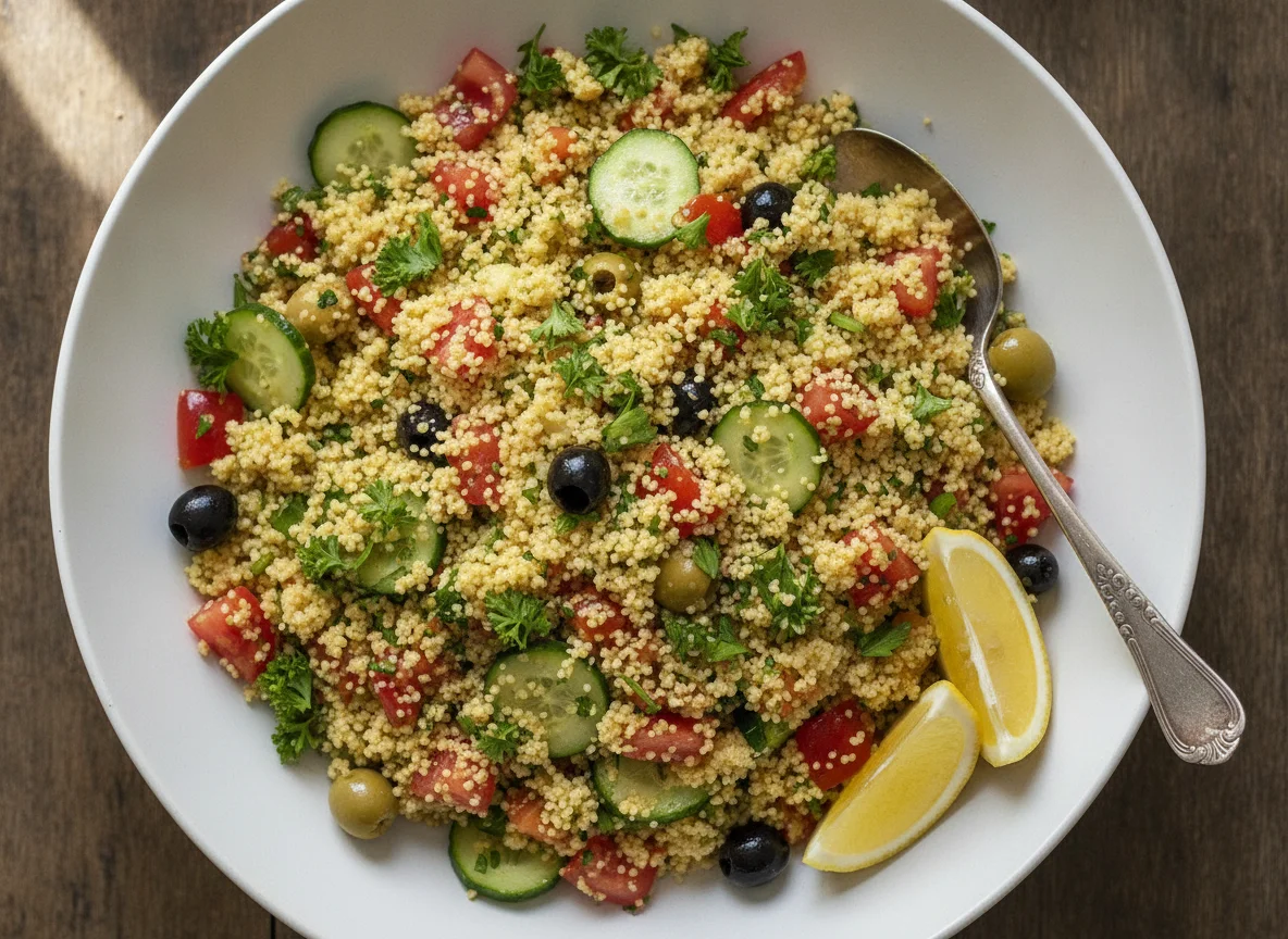 Couscous-Salat (Taboulé-Art) photo